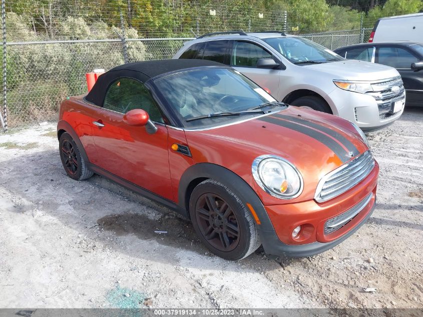 2012 Mini Cooper Roadster VIN: WMWSY1C55CT311521 Lot: 37919134