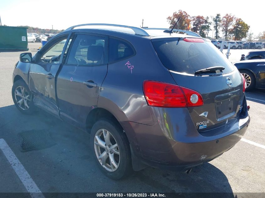 2009 Nissan Rogue Sl VIN: JN8AS58VX9W430886 Lot: 37919183