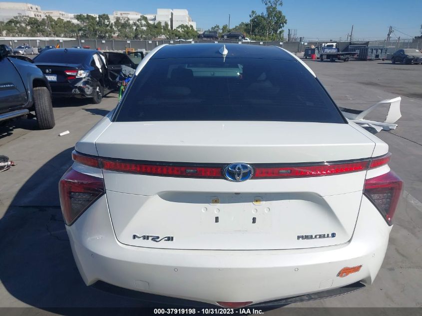 2017 Toyota Mirai VIN: JTDBVRBD1HA002182 Lot: 37919198