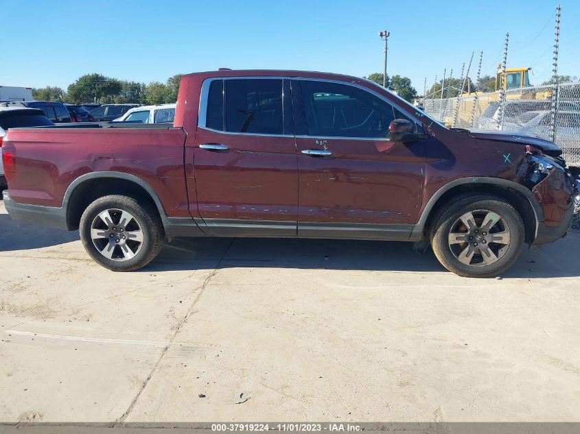 2019 Honda Ridgeline Rtl-E VIN: 5FPYK3F71KB024371 Lot: 37919224