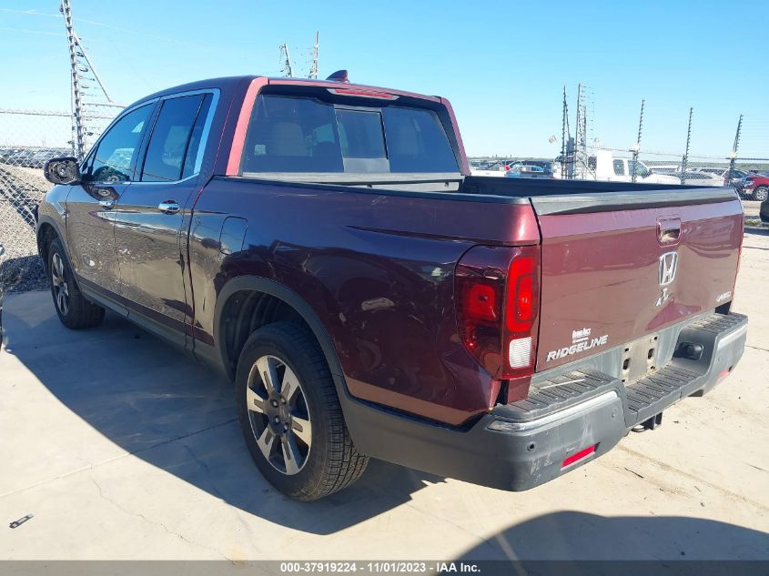 2019 Honda Ridgeline Rtl-E VIN: 5FPYK3F71KB024371 Lot: 37919224