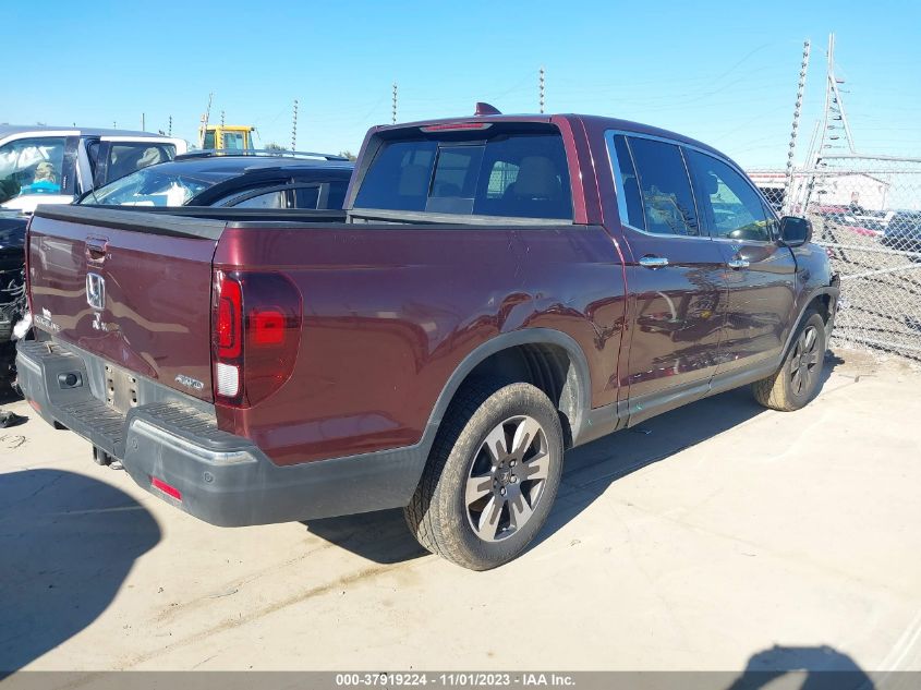 2019 Honda Ridgeline Rtl-E VIN: 5FPYK3F71KB024371 Lot: 37919224