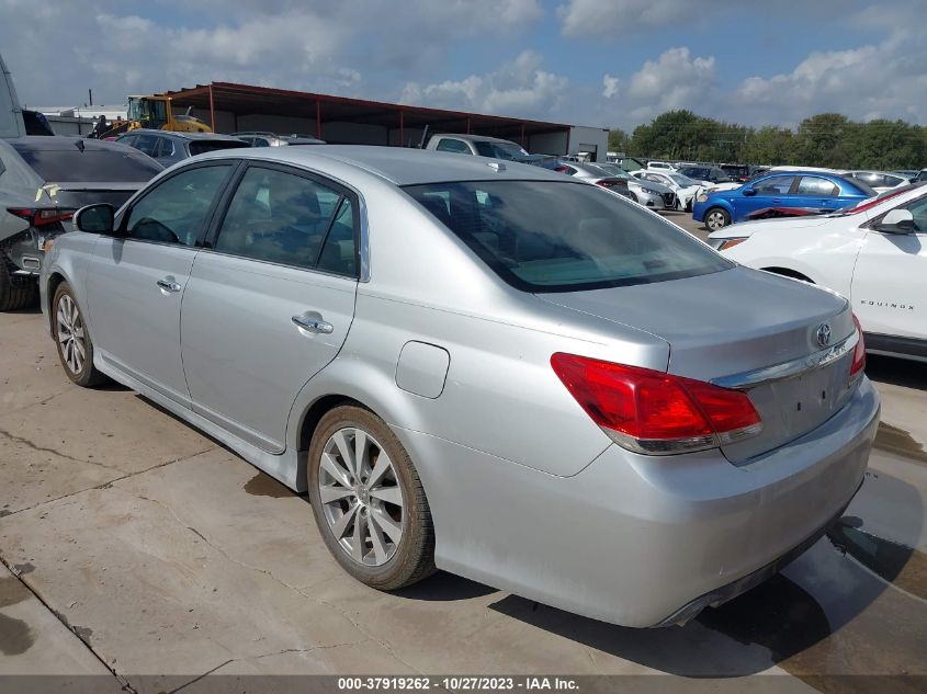 2011 Toyota Avalon VIN: 4T1BK3DB3BU391796 Lot: 37919262