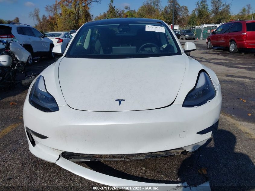 2021 Tesla Model 3 Standard Range Plus VIN: 5YJ3E1EA1MF041959 Lot: 37919265