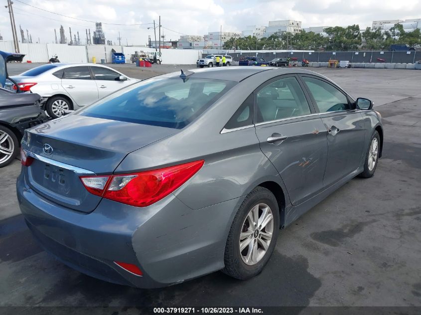 2014 Hyundai Sonata Gls VIN: 5NPEB4AC3EH880699 Lot: 37919271