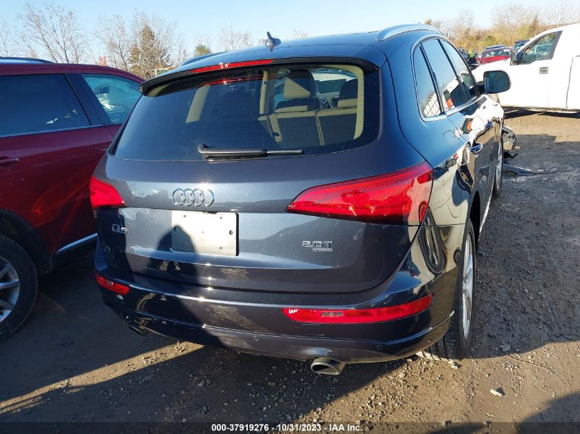 2014 Audi Q5 2.0T Premium VIN: WA1LFAFP6EA098324 Lot: 37919276