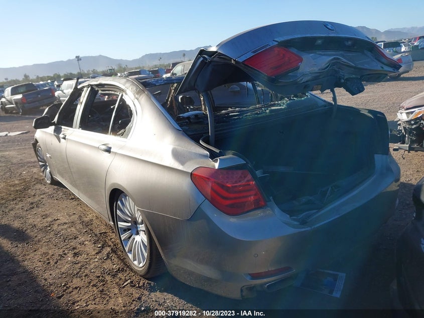 2009 BMW 750Li VIN: WBAKB835X9CY57363 Lot: 37919282