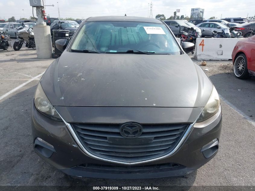 2014 Mazda Mazda3 I Sport VIN: JM1BM1U73E1110648 Lot: 37919309