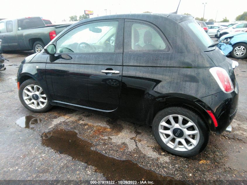 2017 Fiat 500 Pop VIN: 3C3CFFKR2HT588383 Lot: 37919322