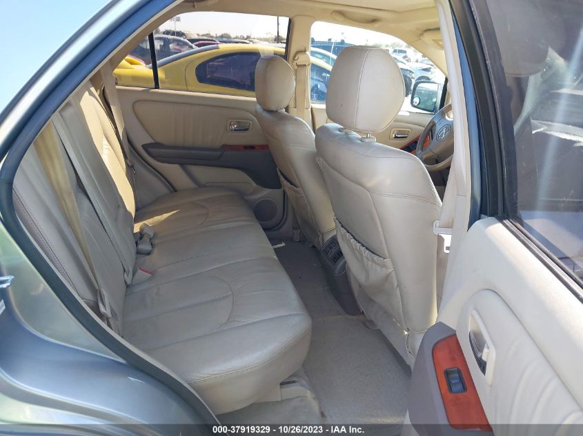 2003 Lexus Rx 300 VIN: JTJGF10U430157831 Lot: 37919329