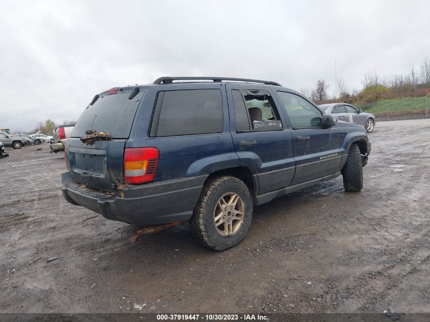 2003 Jeep Grand Cherokee Laredo VIN: 1J4GW48S03C591681 Lot: 37919447