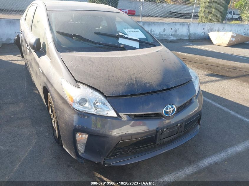 2015 Toyota Prius Four VIN: JTDKN3DU8F2004240 Lot: 37919506