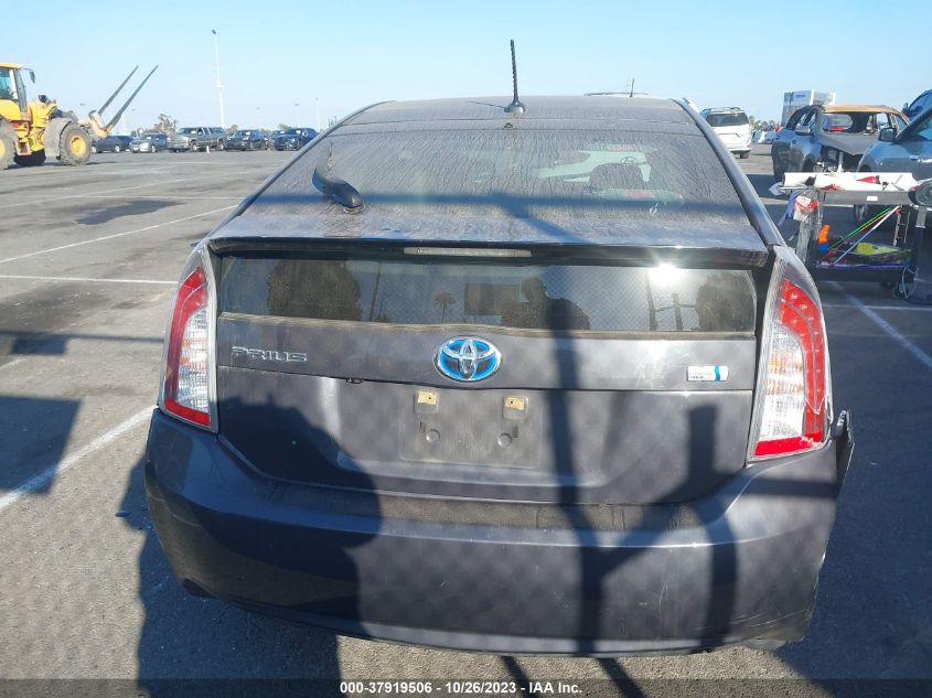 2015 Toyota Prius Four VIN: JTDKN3DU8F2004240 Lot: 37919506