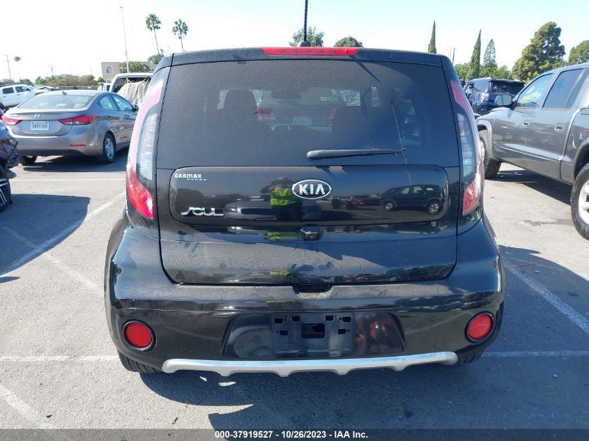 2018 Kia Soul + VIN: KNDJP3A52J7530457 Lot: 37919527