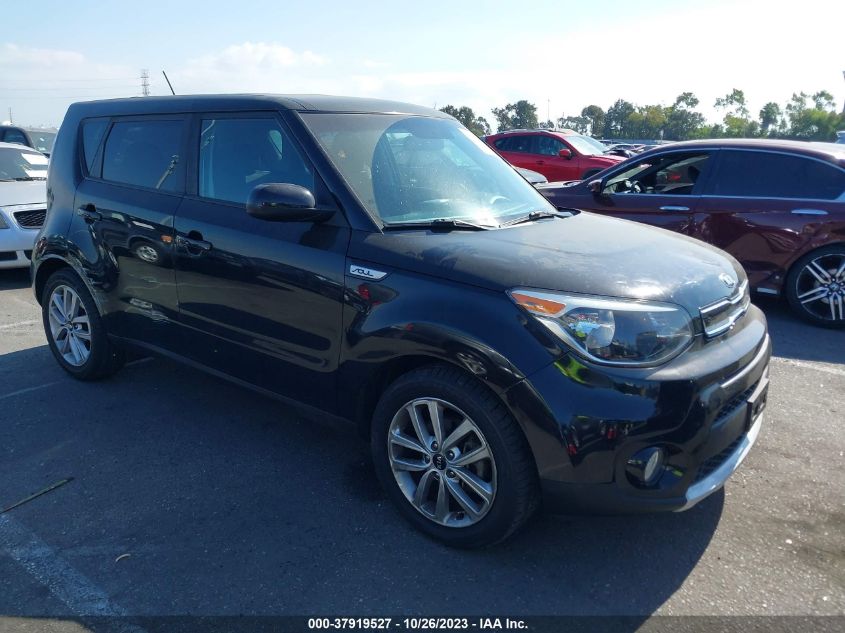 2018 Kia Soul + VIN: KNDJP3A52J7530457 Lot: 37919527