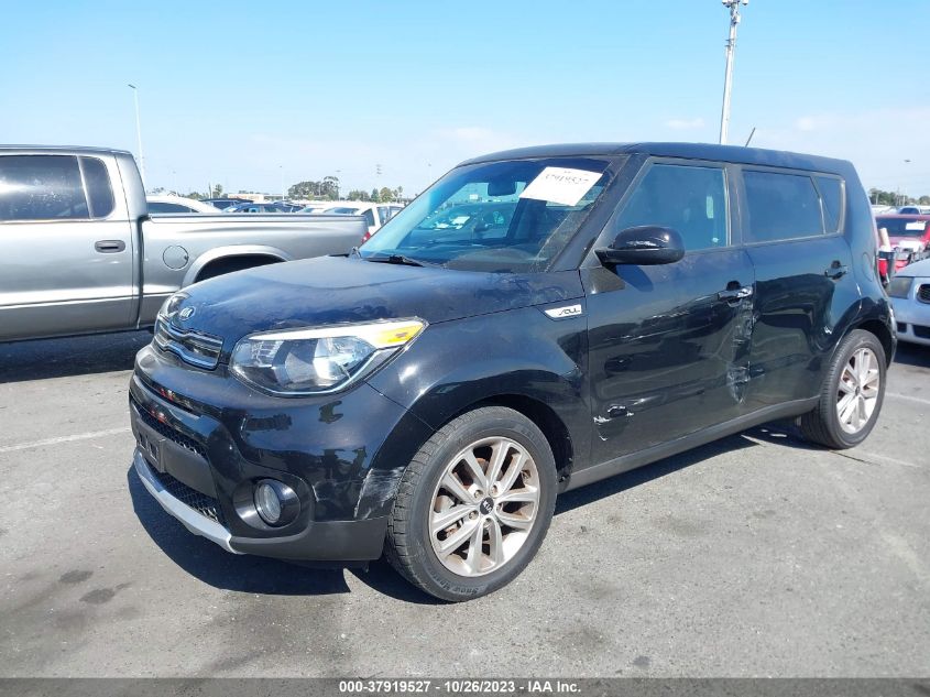 2018 Kia Soul + VIN: KNDJP3A52J7530457 Lot: 37919527