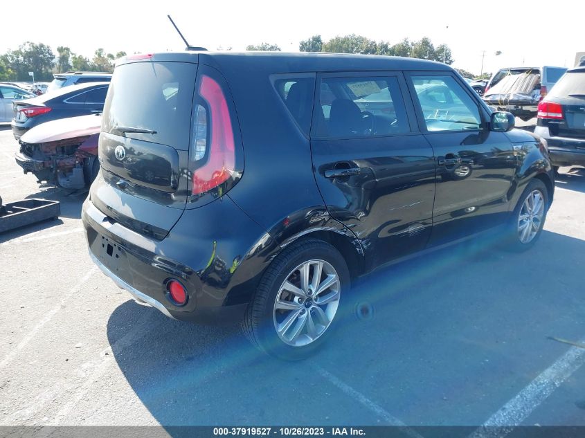 2018 Kia Soul + VIN: KNDJP3A52J7530457 Lot: 37919527