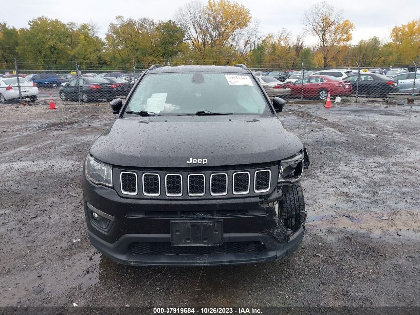 2019 Jeep Compass Latitude VIN: 3C4NJDBB5KT709814 Lot: 37919584