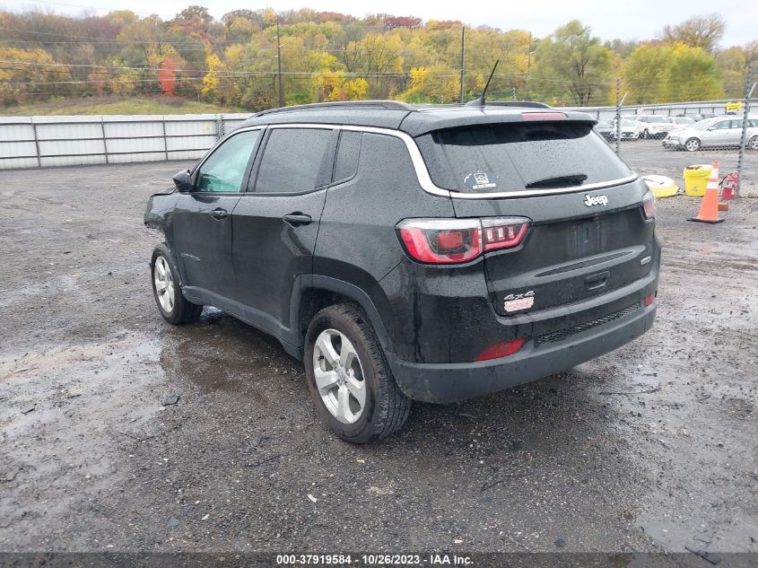 2019 Jeep Compass Latitude VIN: 3C4NJDBB5KT709814 Lot: 37919584