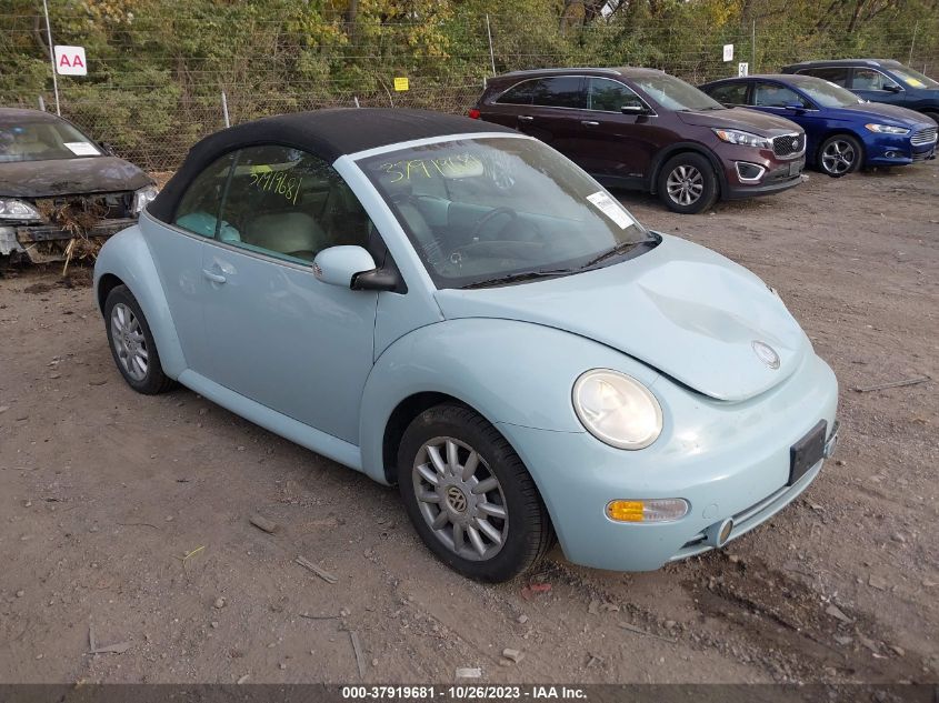 2005 Volkswagen New Beetle Convertible Gls VIN: 3VWCM31YX5M367383 Lot: 37919681