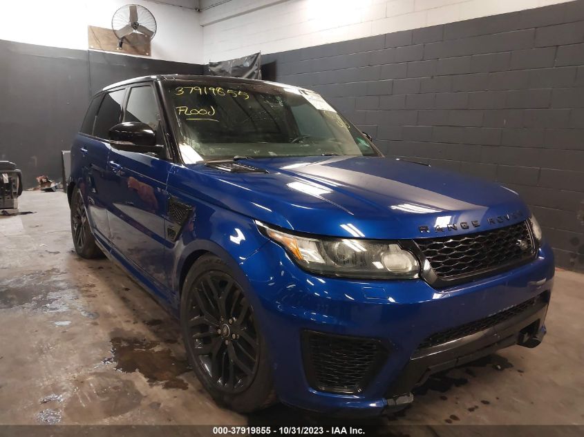 2016 Land Rover Range Rover Sport 5.0L V8 Supercharged Svr VIN: SALWZ2EF4GA563946 Lot: 37919855