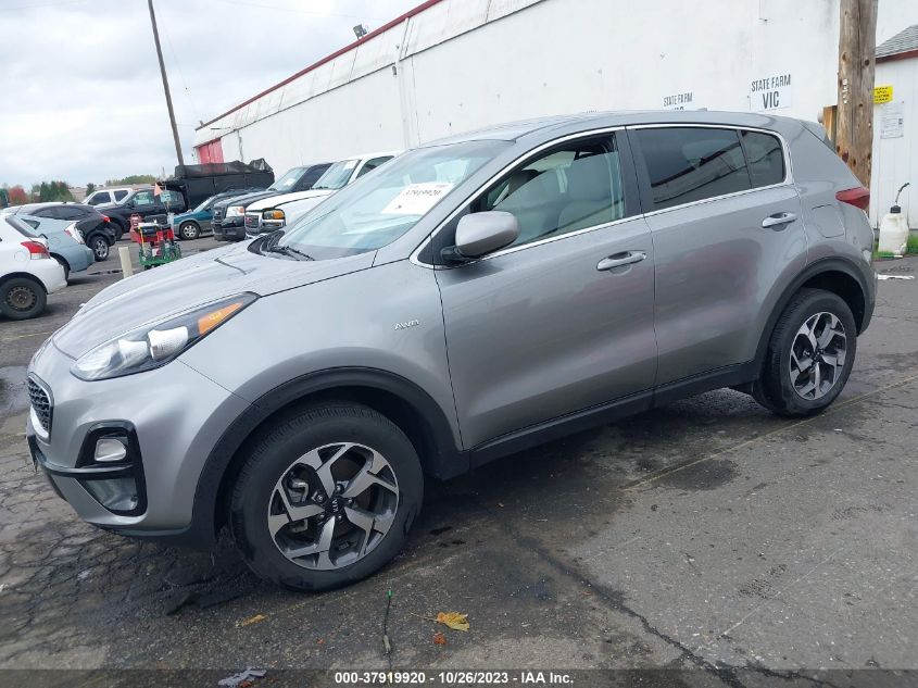 2021 Kia Sportage Lx VIN: KNDPMCAC4M7882381 Lot: 37919920