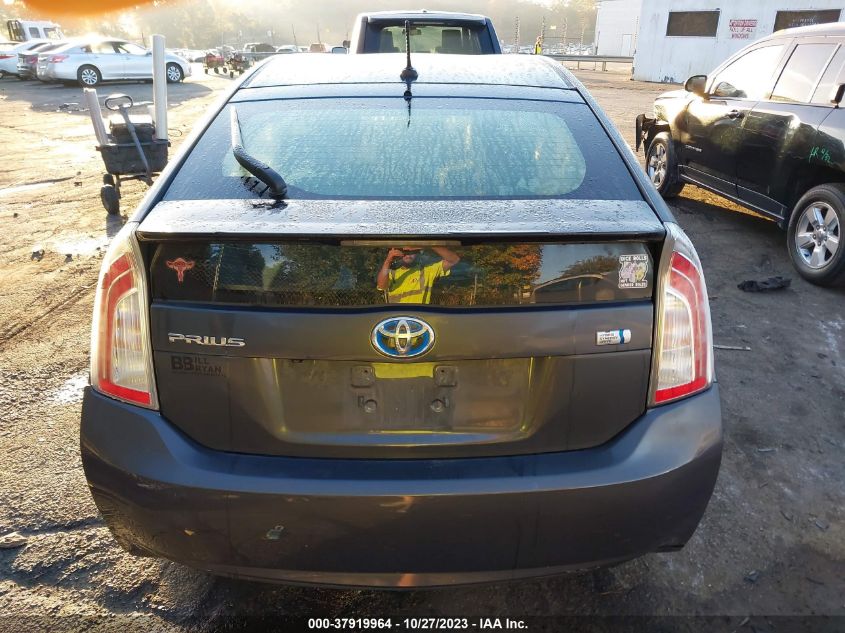 2013 Toyota Prius One/Two/Three/Four/Five VIN: JTDKN3DUXD5700321 Lot: 37919964