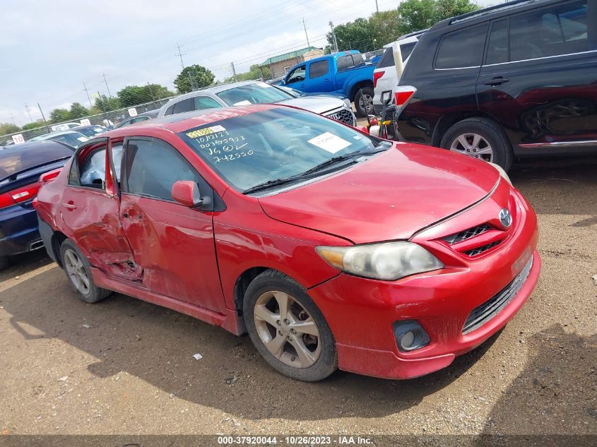 2011 Toyota Corolla L/Le/S VIN: 2T1BU4EE4BC742550 Lot: 37920044