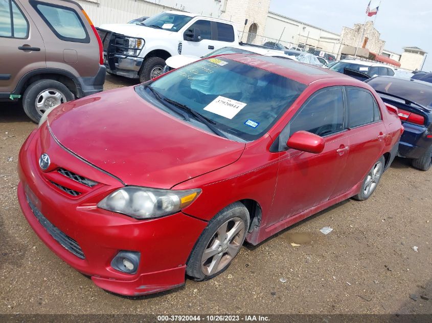 2011 Toyota Corolla L/Le/S VIN: 2T1BU4EE4BC742550 Lot: 37920044