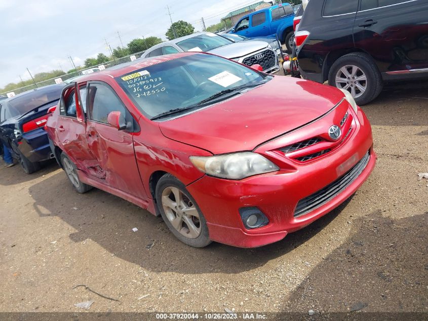 2011 Toyota Corolla L/Le/S VIN: 2T1BU4EE4BC742550 Lot: 37920044