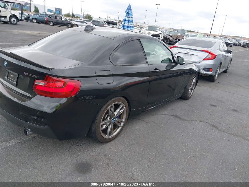 2015 BMW 2 Series M235I VIN: WBA1J7C52FV358372 Lot: 37920047