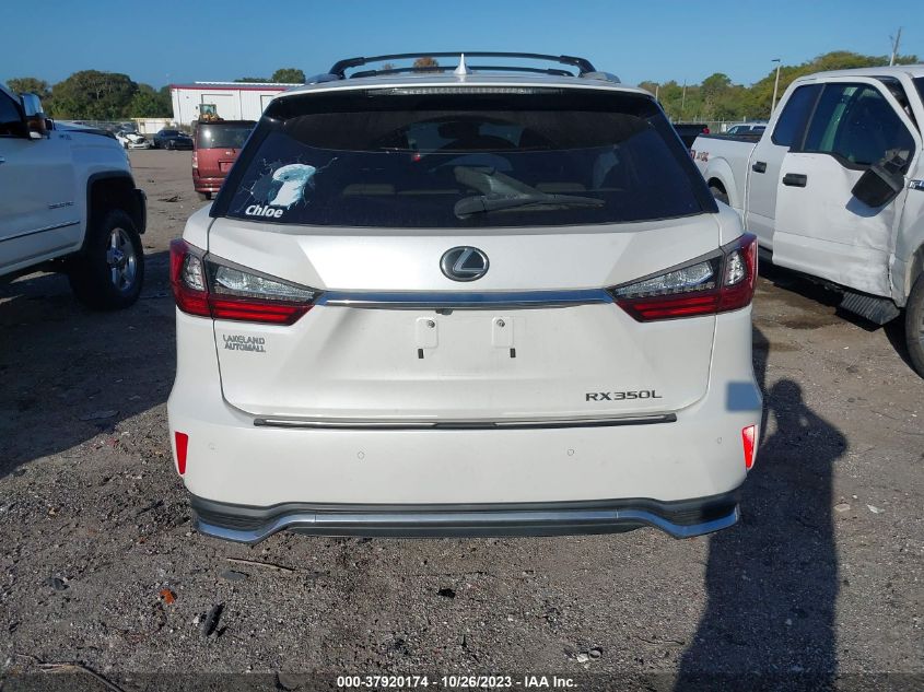 2018 Lexus Rx Rx 350L VIN: JTJGZKCA6J2003993 Lot: 37920174
