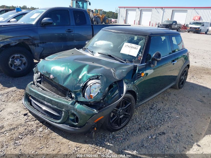 2012 Mini Cooper Hardtop VIN: WMWSU3C52CT255562 Lot: 37920183