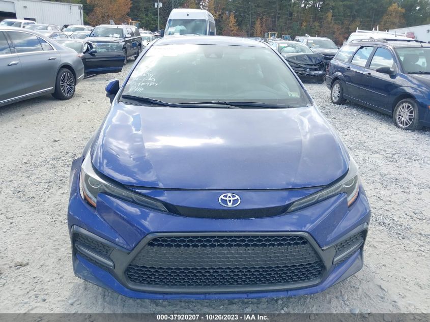 2021 Toyota Corolla Se/Nightshade/Apex Se VIN: 5YFS4MCE6MP064082 Lot: 37920207