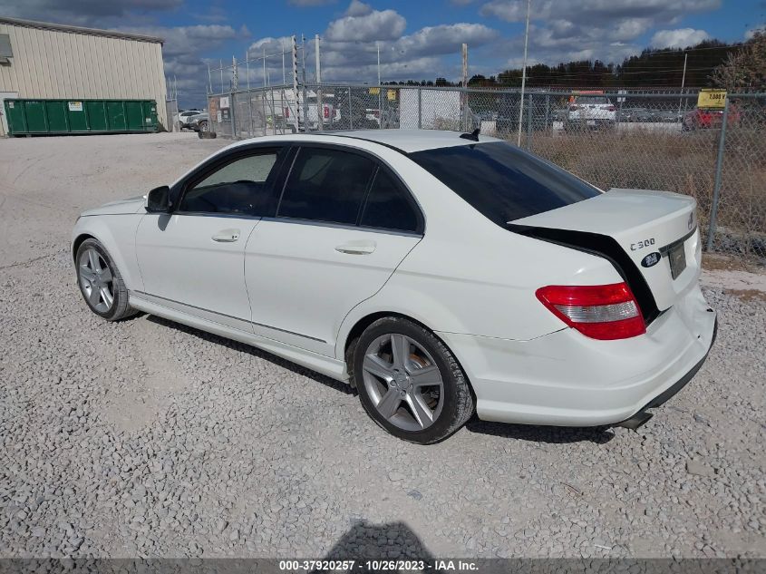 2009 Mercedes-Benz C-Class 3.0L VIN: WDDGF54X79F262731 Lot: 37920257