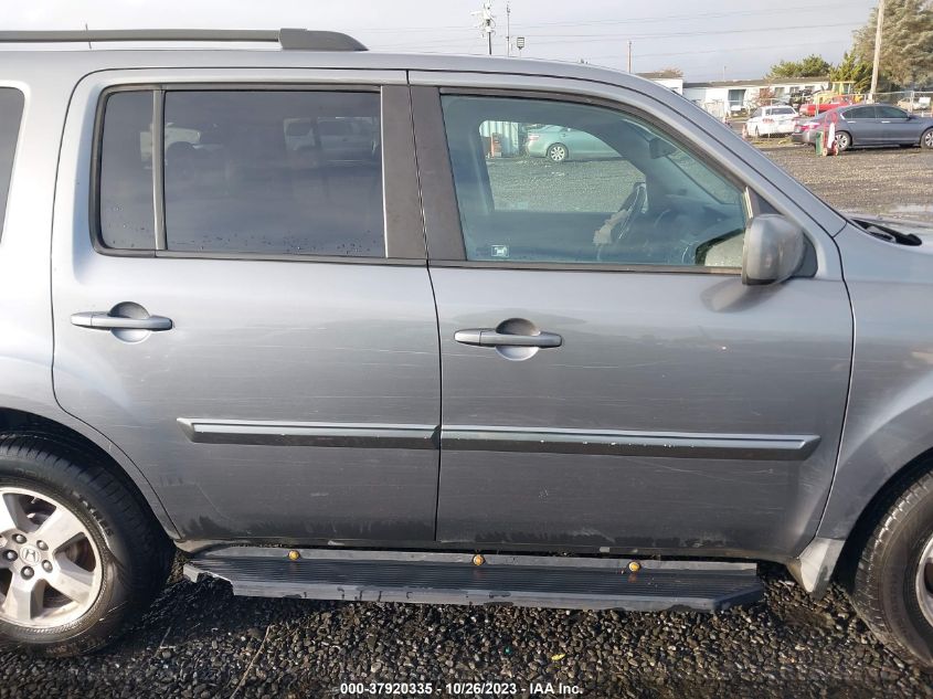 2009 Honda Pilot Ex-L VIN: 5FNYF48649B013771 Lot: 37920335