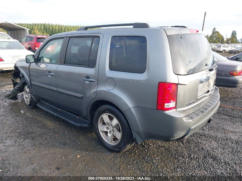 2009 Honda Pilot Ex-L VIN: 5FNYF48649B013771 Lot: 37920335