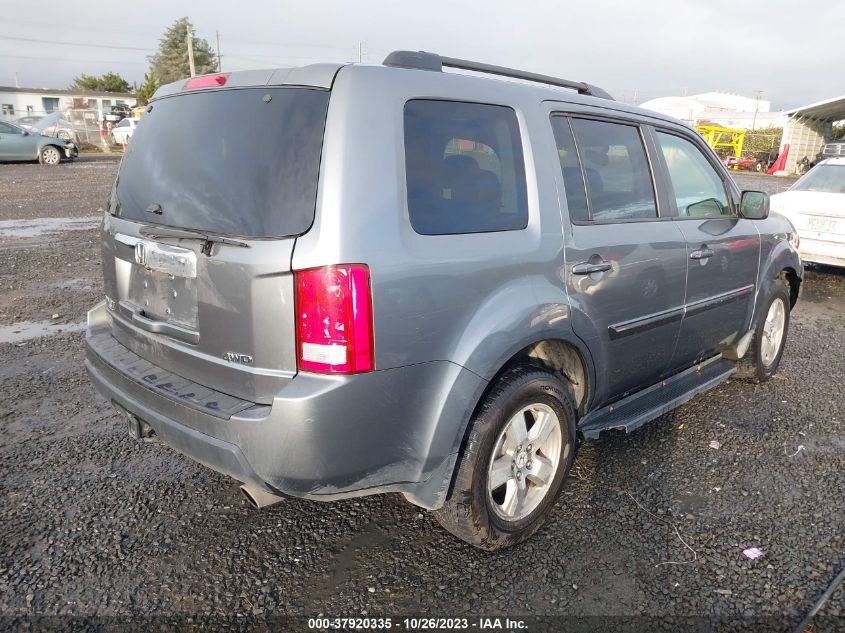 2009 Honda Pilot Ex-L VIN: 5FNYF48649B013771 Lot: 37920335