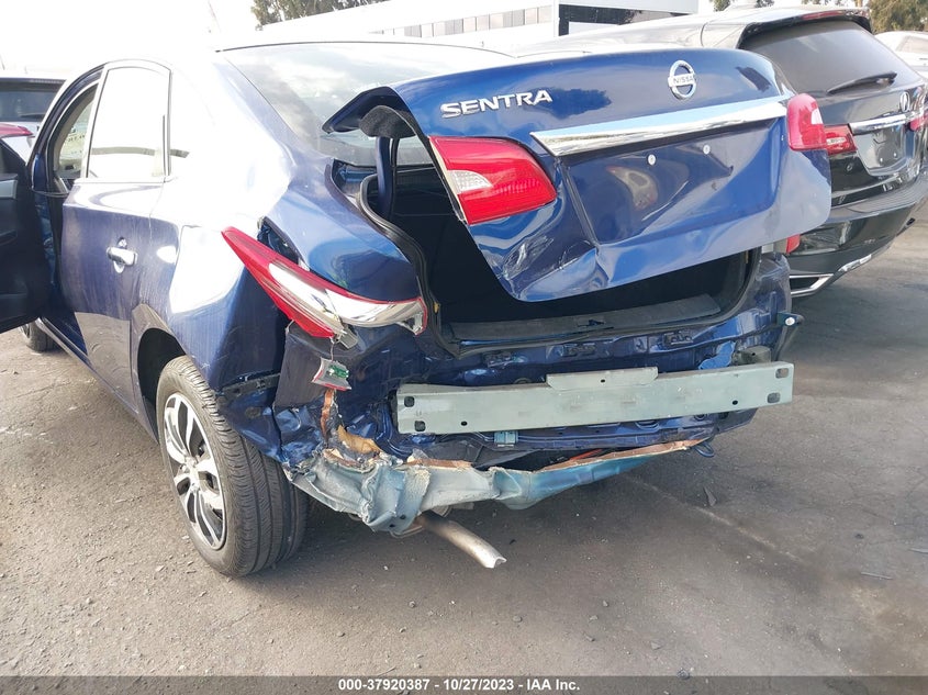 2016 Nissan Sentra S VIN: 3N1AB7AP3GY254551 Lot: 37920387