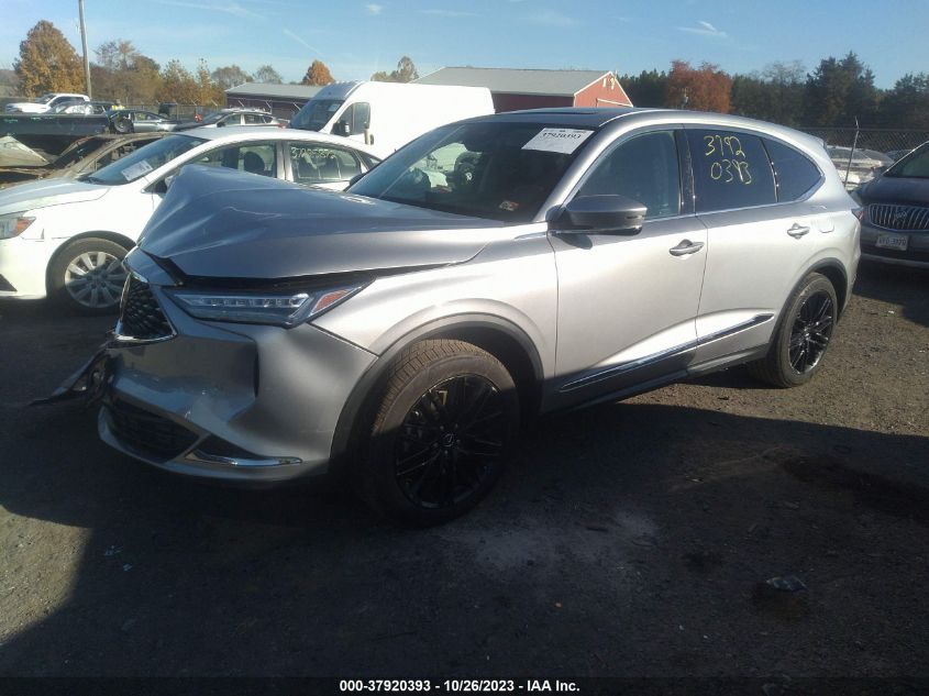 2022 Acura Mdx W/Technology Package VIN: 5J8YE1H44NL033320 Lot: 37920393