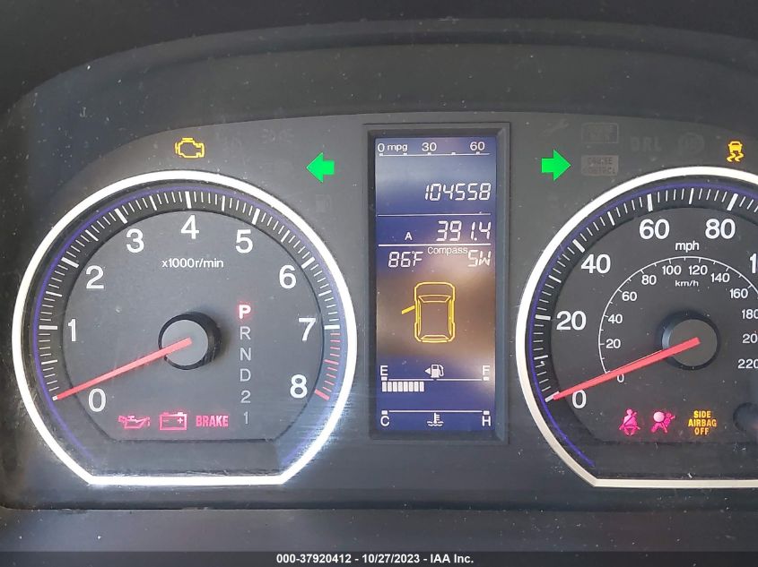 2010 Honda Cr-V Ex VIN: 5J6RE3H53AL005746 Lot: 37920412