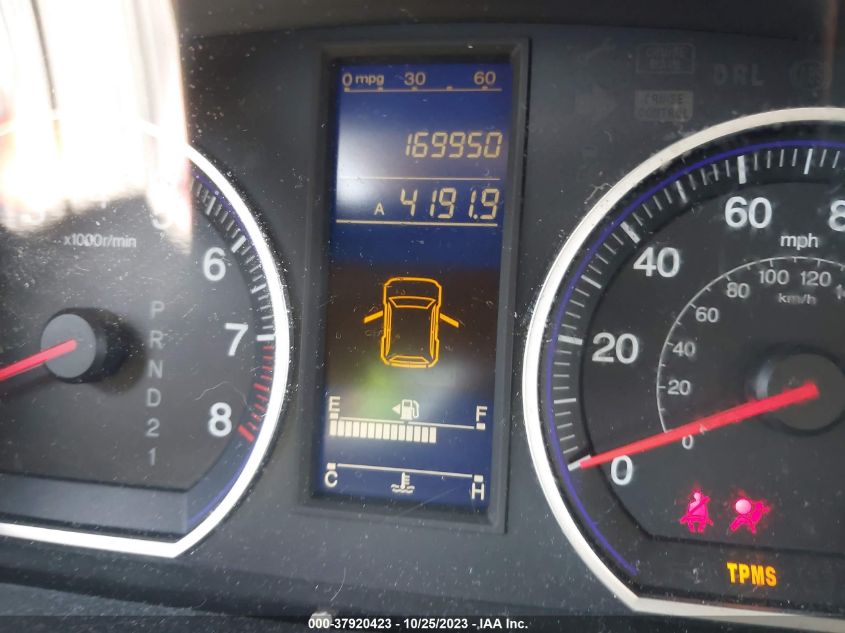 2010 Honda Cr-V Ex-L VIN: 5J6RE3H70AL034560 Lot: 37920423