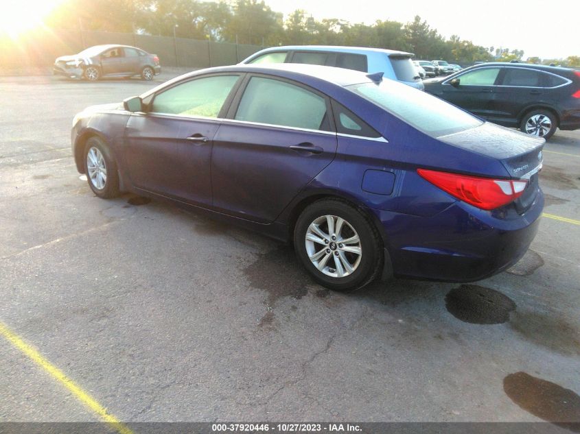 2013 Hyundai Sonata Gls Pzev VIN: 5NPEB4AC0DH694455 Lot: 37920446