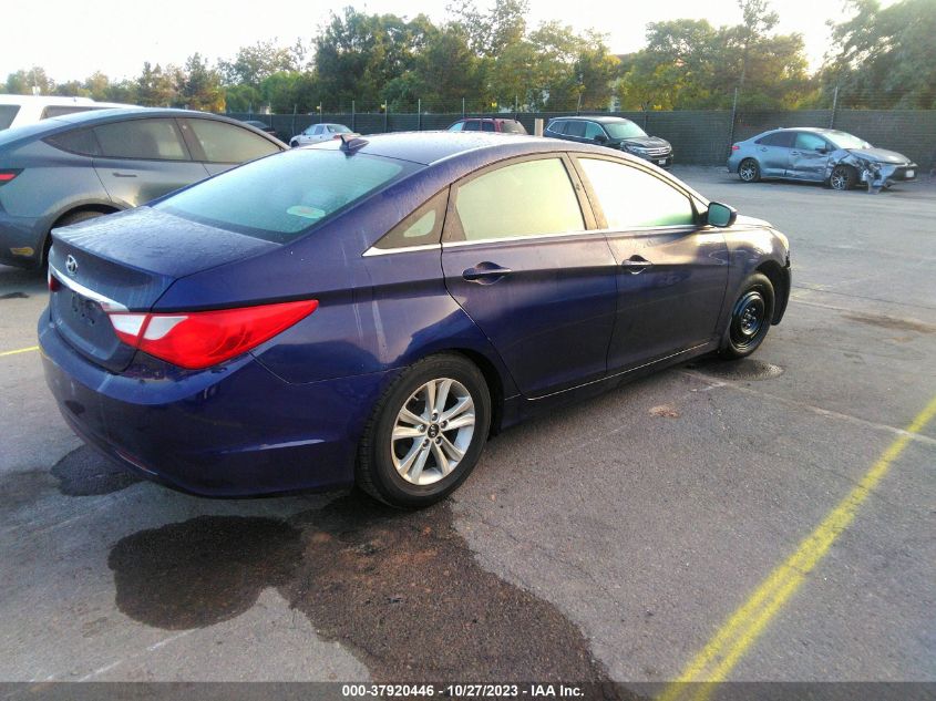 2013 Hyundai Sonata Gls Pzev VIN: 5NPEB4AC0DH694455 Lot: 37920446