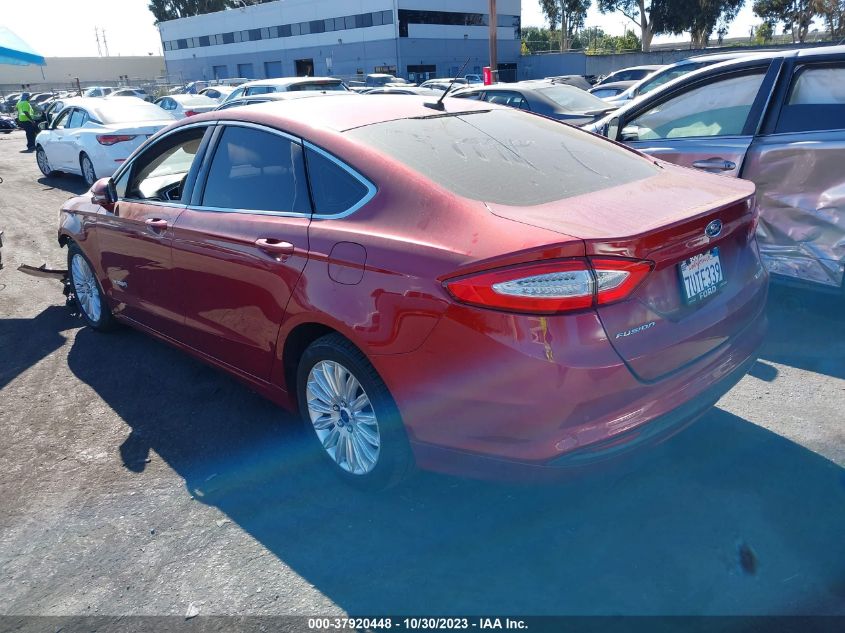 2016 Ford Fusion Se Hybrid VIN: 3FA6P0LU6GR304552 Lot: 37920448