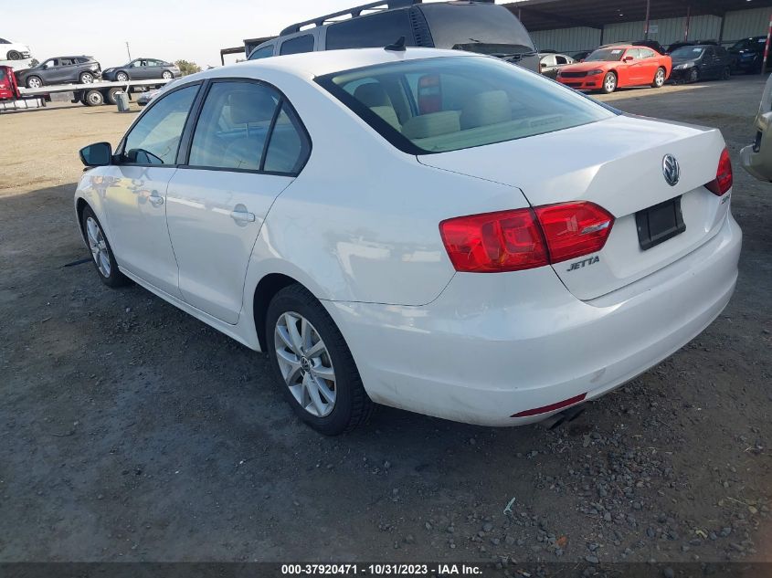 2012 Volkswagen Jetta 2.5L Se VIN: 3VWDP7AJ9CM354806 Lot: 37920471