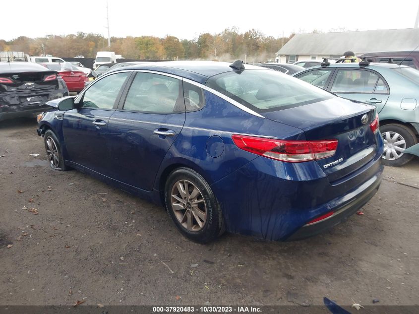 2017 Kia Optima Lx VIN: 5XXGT4L3XHG138058 Lot: 37920483