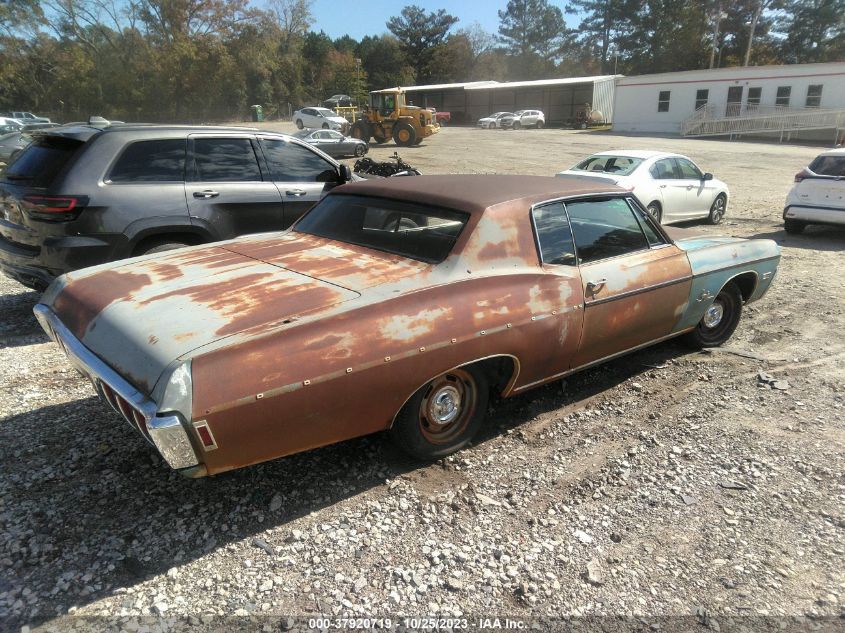 1968 Chevrolet Impala VIN: 164478D151819 Lot: 37920719