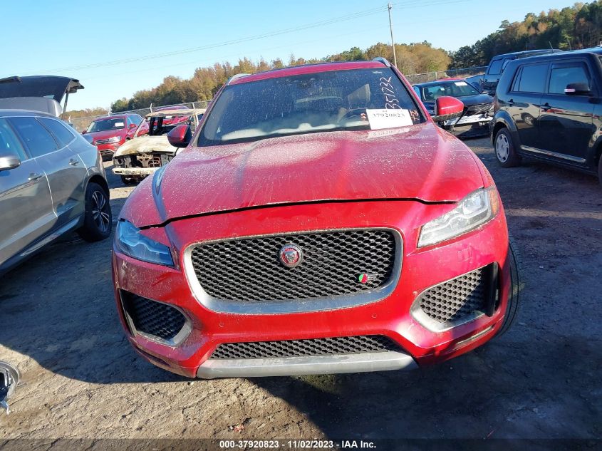 2019 Jaguar F-Pace S VIN: SADCM2FV5KA351732 Lot: 37920823