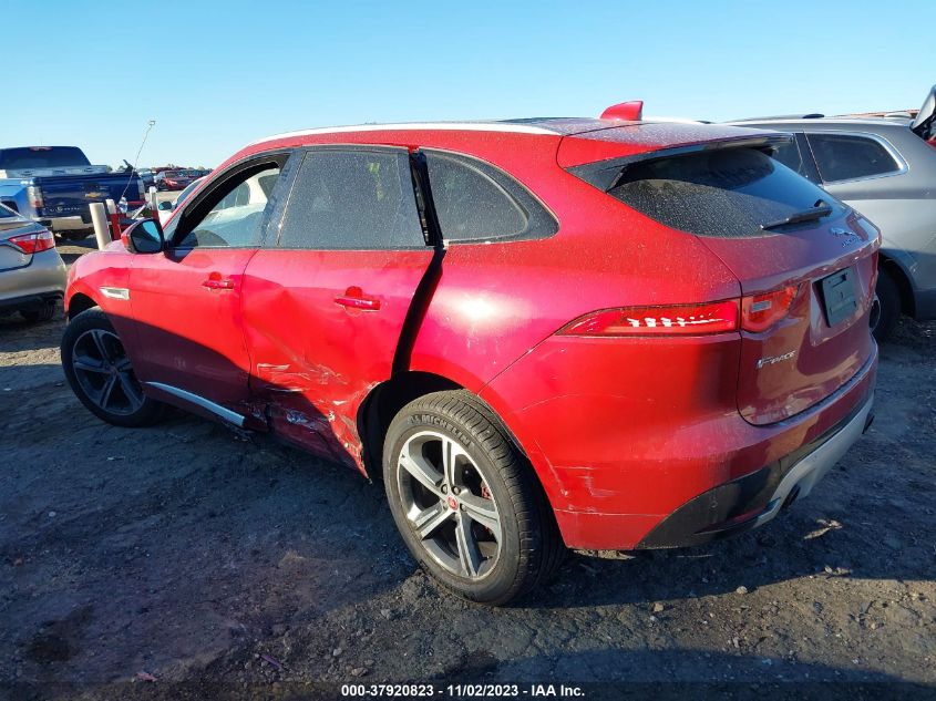 2019 Jaguar F-Pace S VIN: SADCM2FV5KA351732 Lot: 37920823